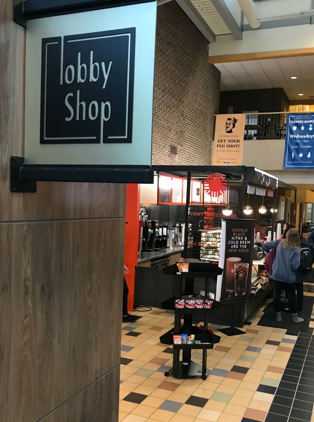 Lobby Shop Java City sign